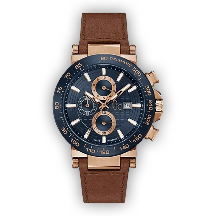 Montre Homme en Acier Gc-LXY37002G7 Bleu