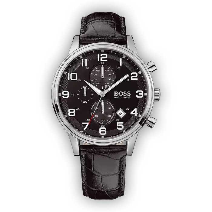 Montre Homme Chronograph Cuir HB-LX1512448