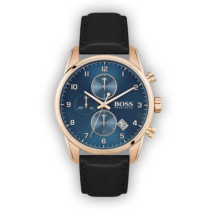 Montre Homme Chronograph Cuir HB-LX1513783