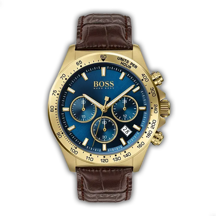 Montre Homme Chronograph Cuir HB-LX1513756