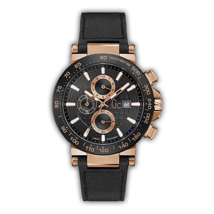 Montre Homme en Acier Gc-LXY37002G7 Noir