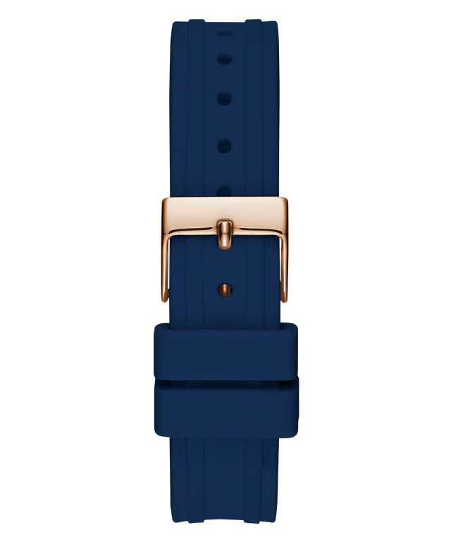 GUESS Ladies Blue Rose Gold