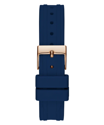 GUESS Ladies Blue Rose Gold