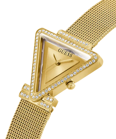 GUESS Ladies Triangle doré