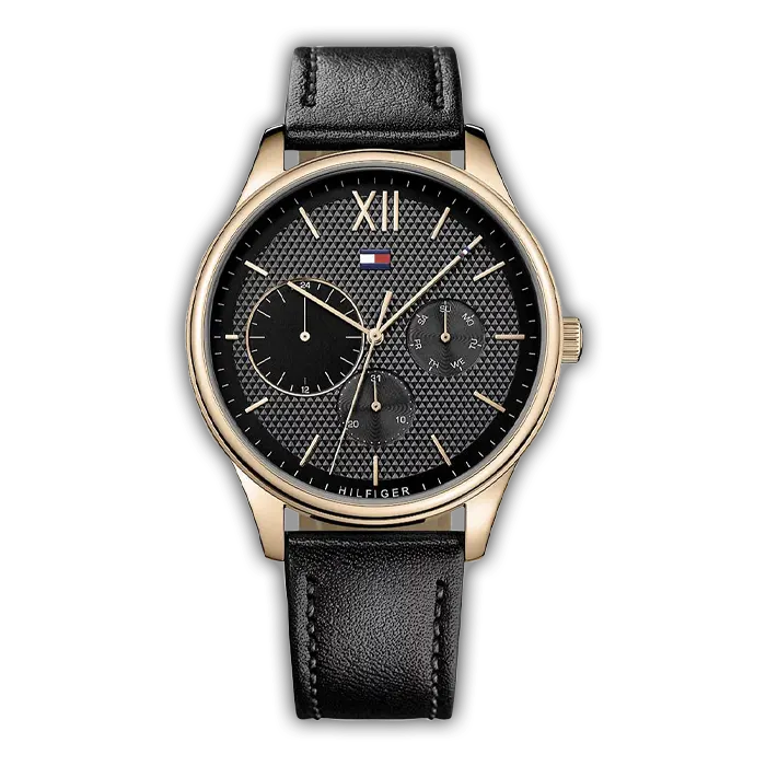 Montre Homme en cuir noir TH-LX1791419