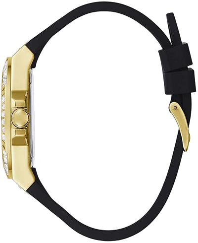 Montre Guess Venus GW0118L1 bracelet silicone noir