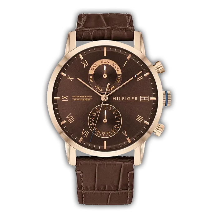 Montre Homme en cuir marron TH-LX1710400 Kane
